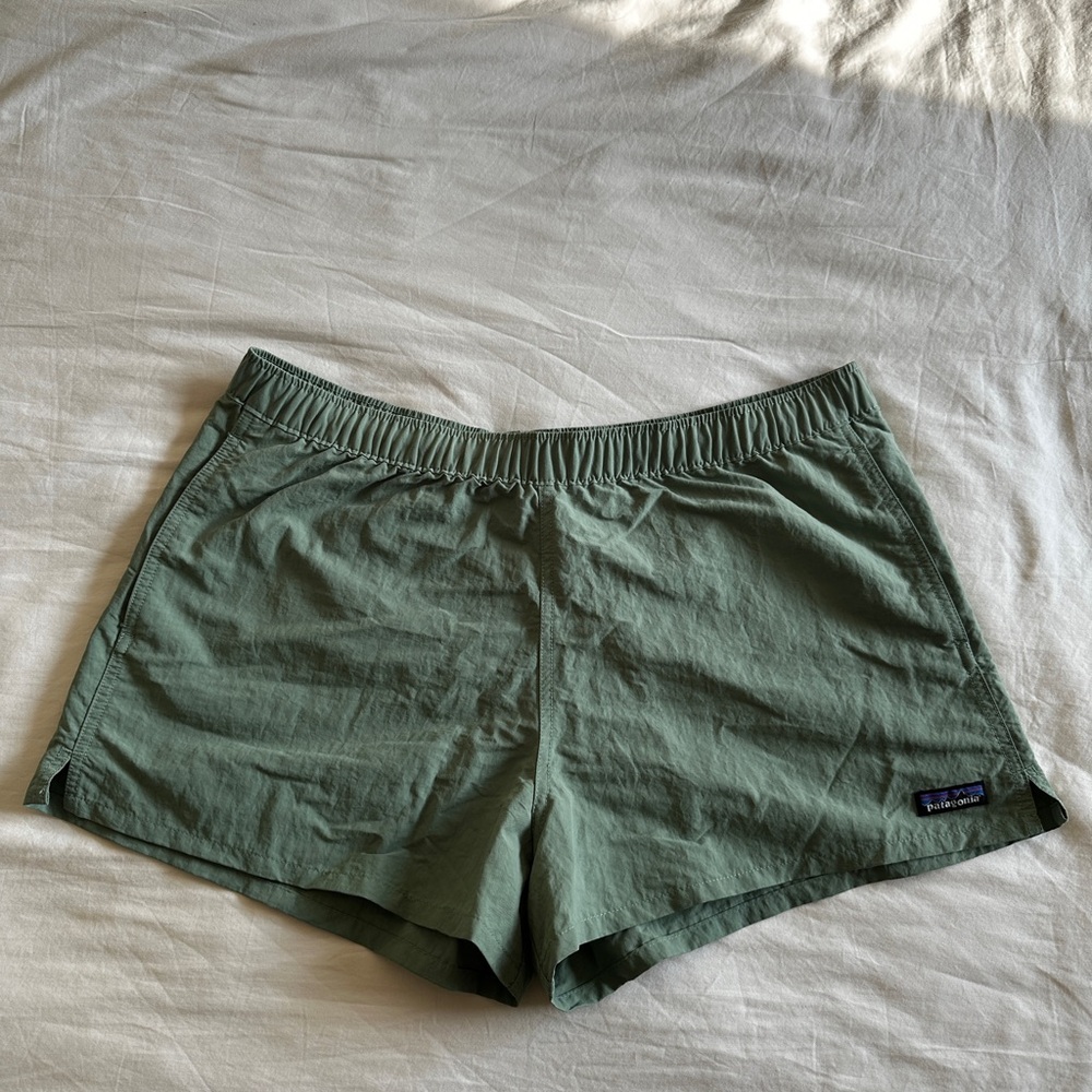 Patagonia Green Baggie Shorts